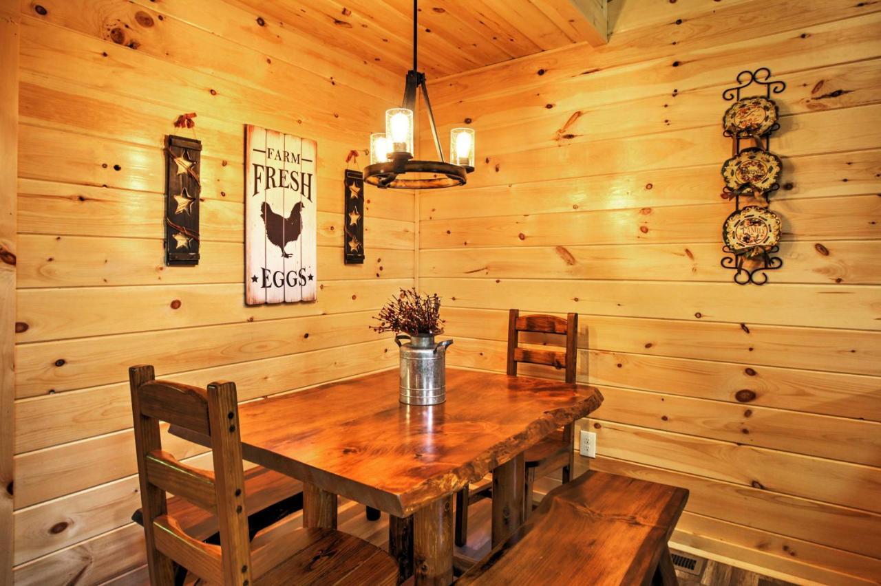 Gatlinburg Cabin With Hot Tub 5 Mi To Downtown Exterior foto