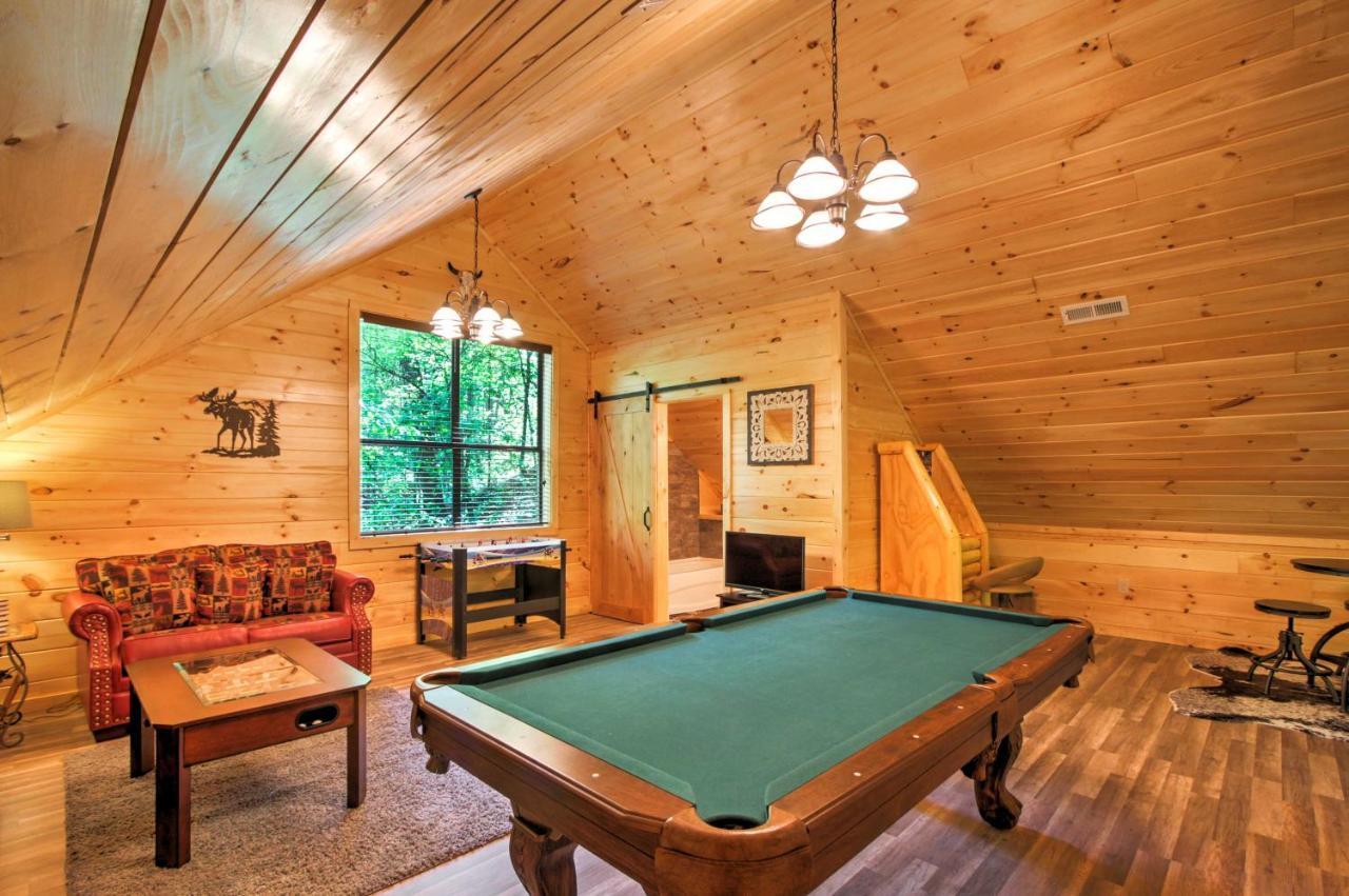 Gatlinburg Cabin With Hot Tub 5 Mi To Downtown Exterior foto